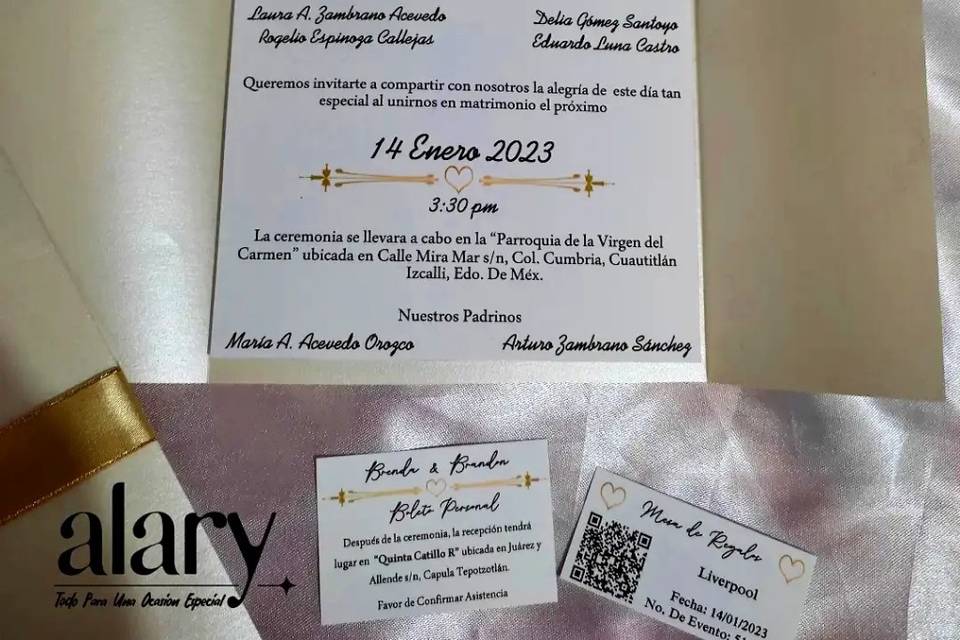 Invitación Brenda