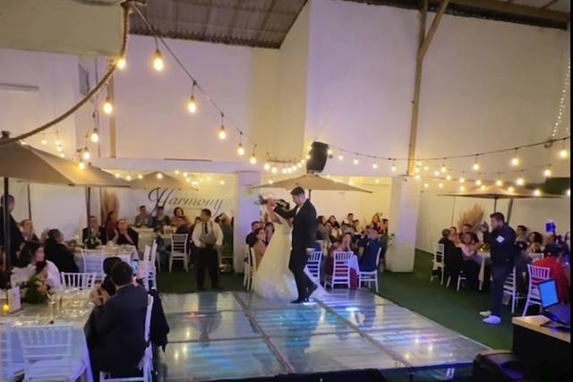 Salon y pista