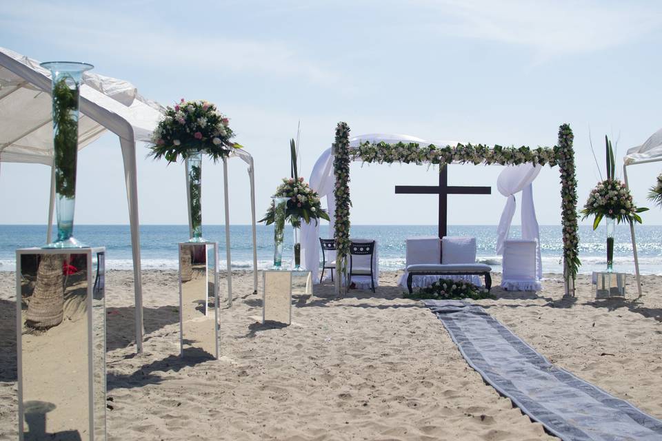 Boda en playa