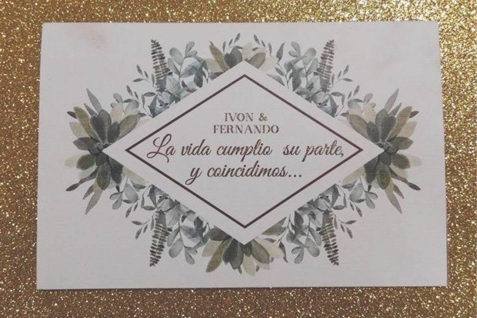 Confetti Invitaciones