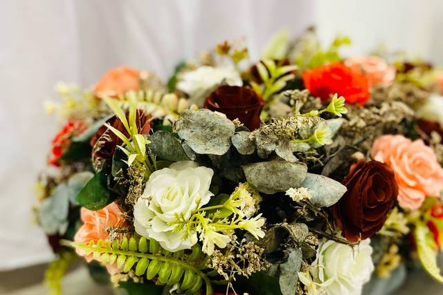 Arreglo floral de colores