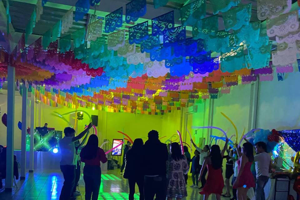 Espacio para celebrar eventos importantes
