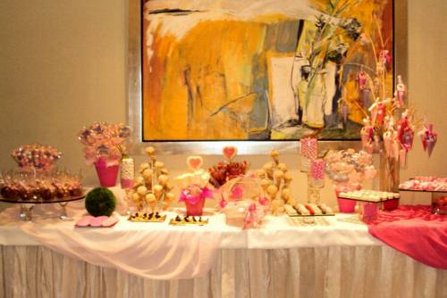 Decoración mesa dulce