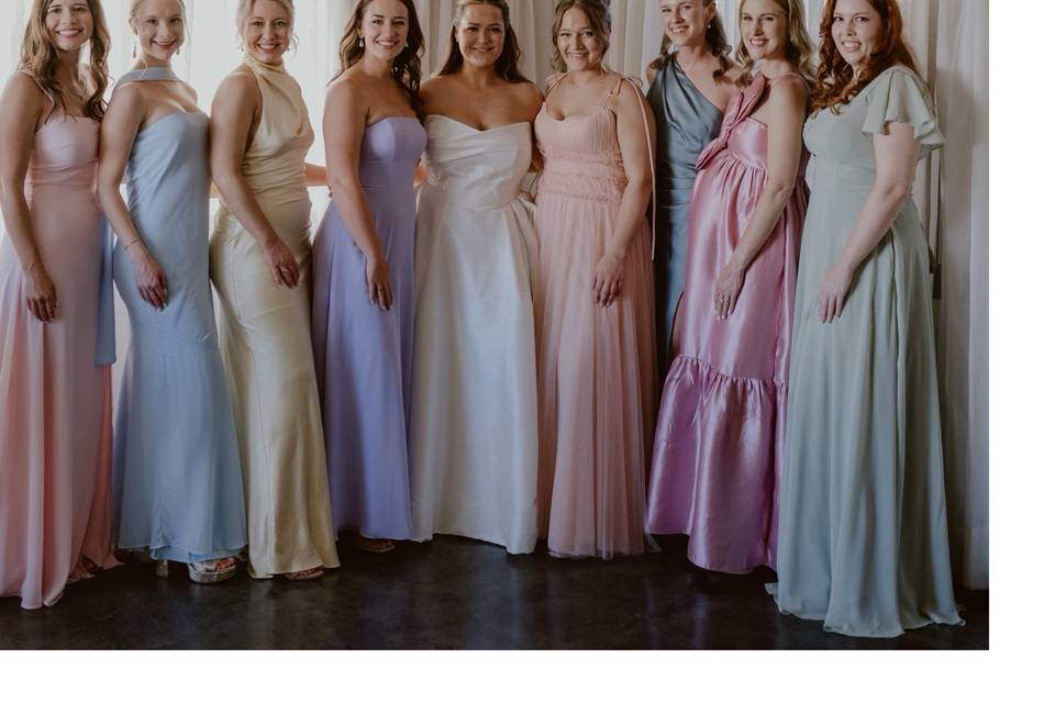 Damas coloridas