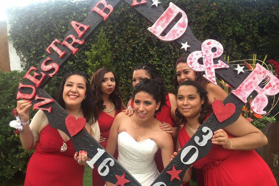 Sesión de fotos boda