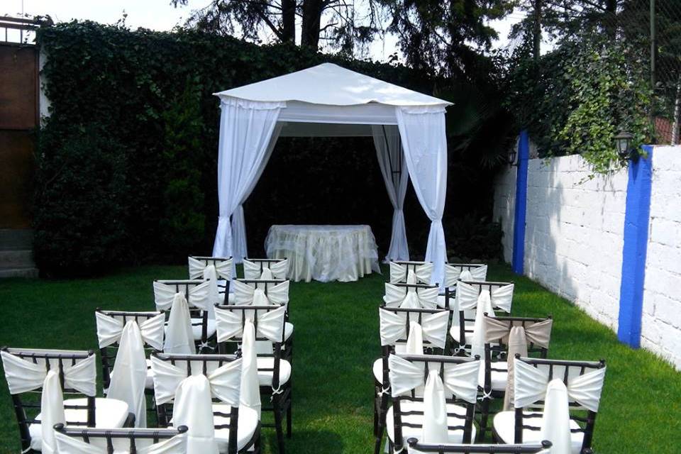 Carpa boda civil
