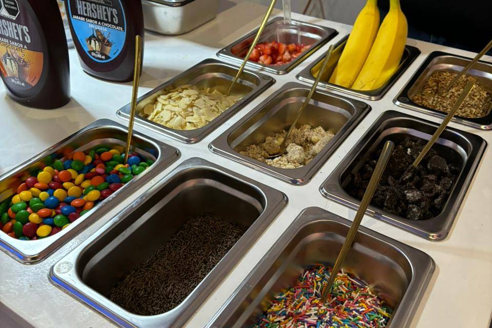 Toppings de crepaletas