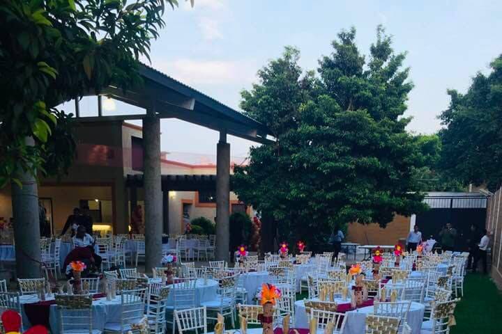 Evento en jardín