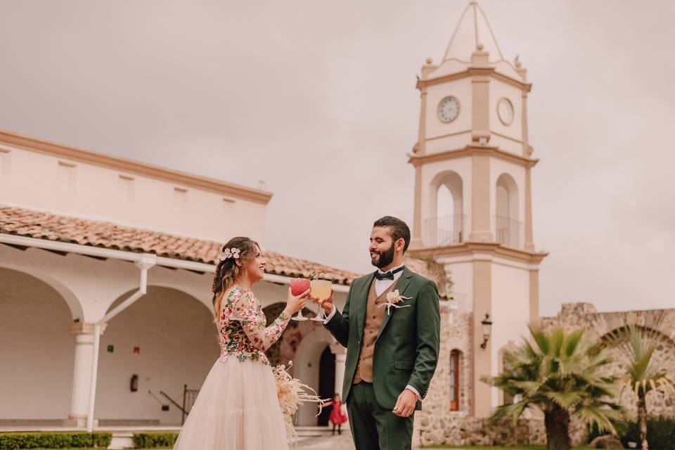 Fotografías de parejas en la fiesta de matrimonio