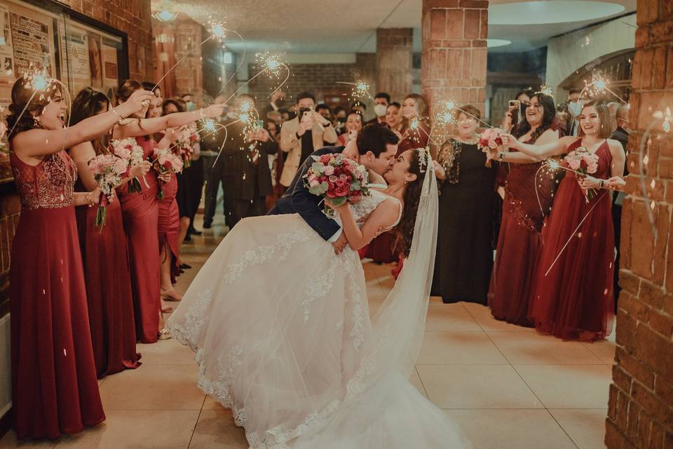 Fotografías de parejas en la fiesta de matrimonio