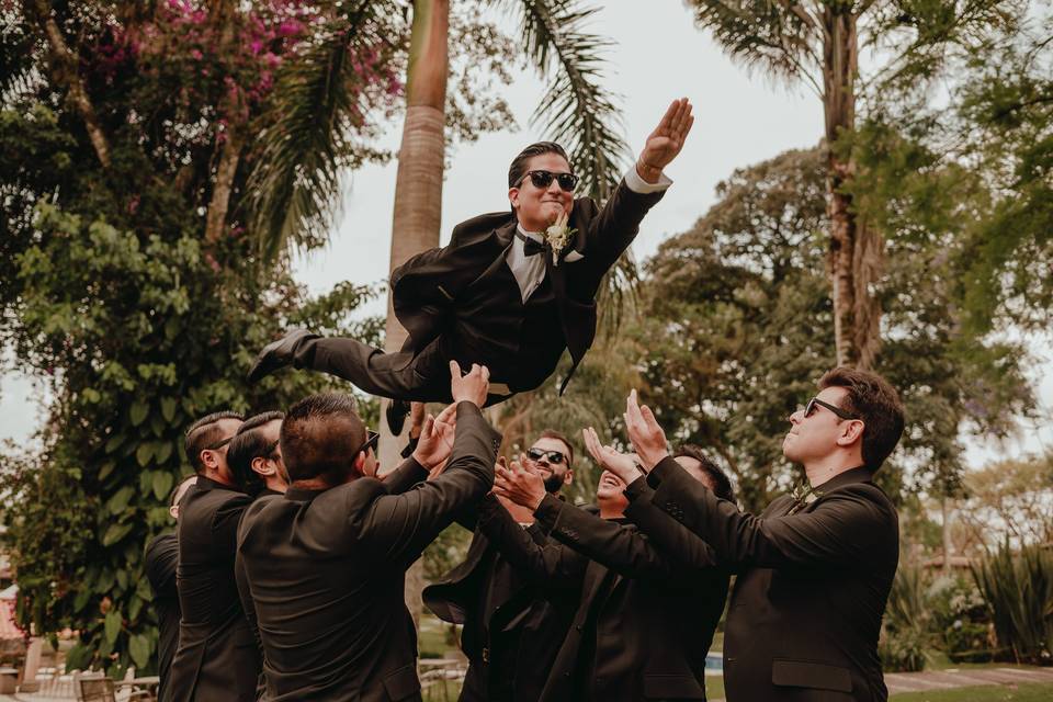 Fotografías de parejas en la fiesta de matrimonio