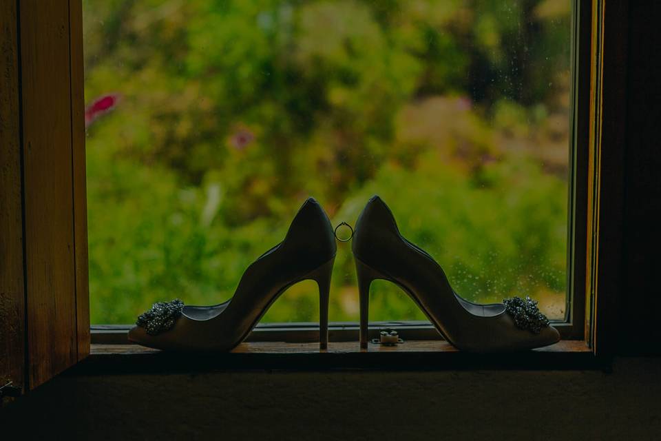 Zapatillas novia