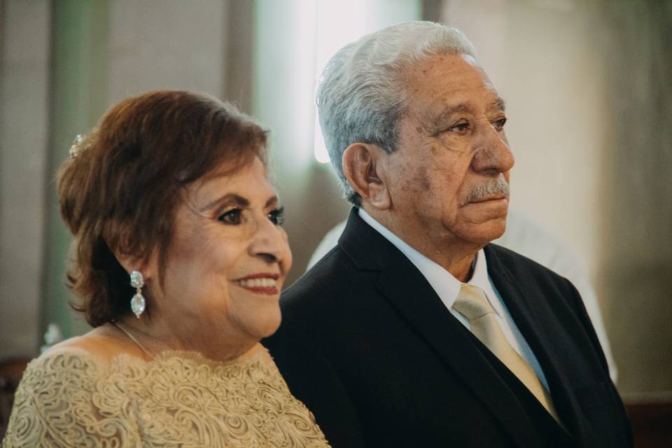 Novios bodas de oro