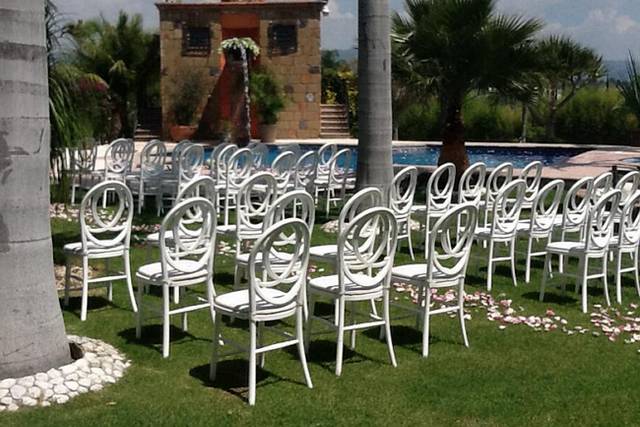 Boda en el jardin