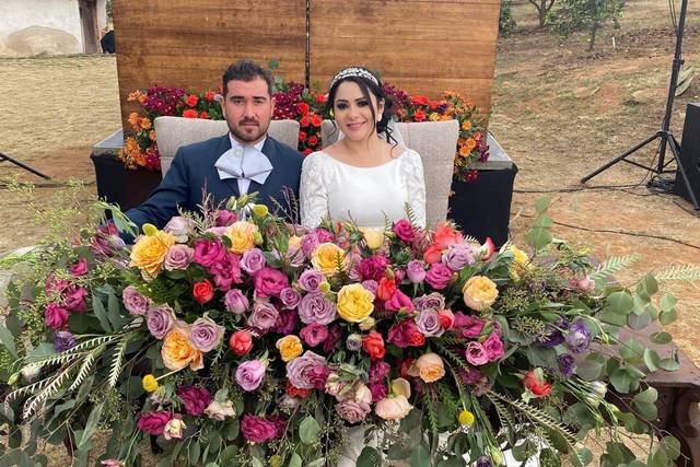 Mesa de novios