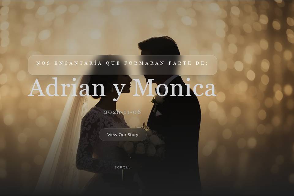 Portada de la invitación