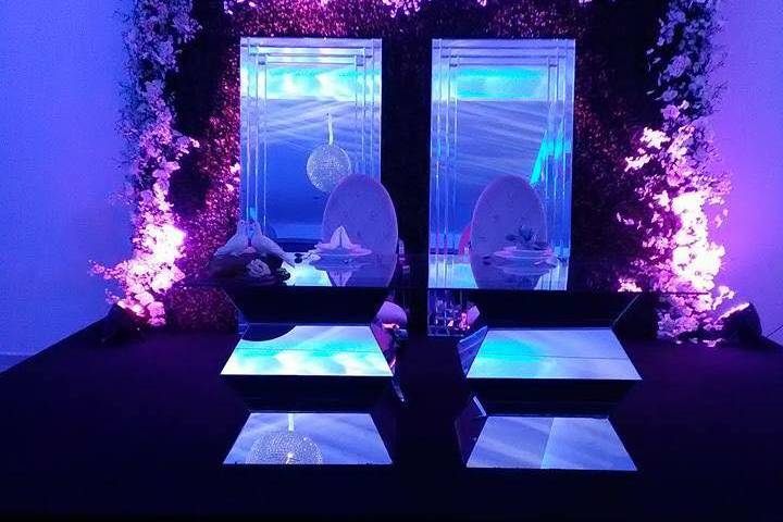 Iluminación de evento