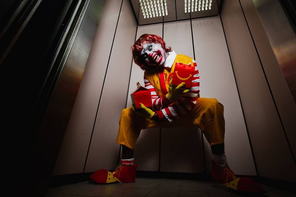 Ronald McDonald tornaboda