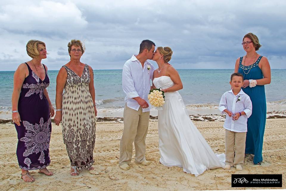 Boda en playa