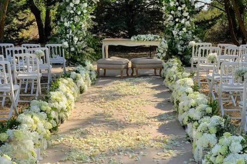 Decoración para ceremonias