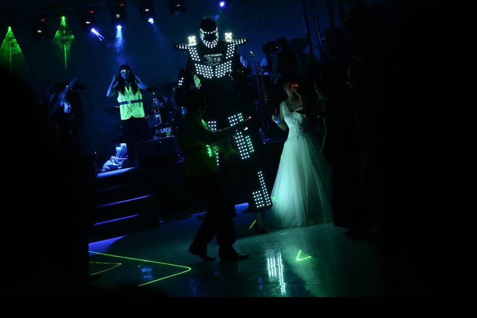 Robot de led