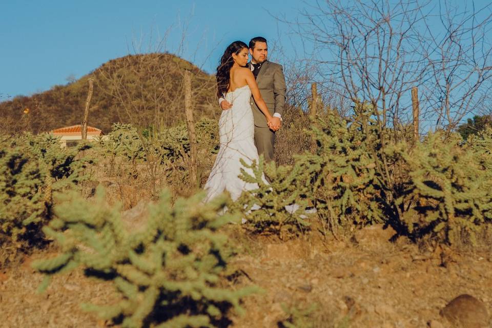 Sesion de bodas en Sonora