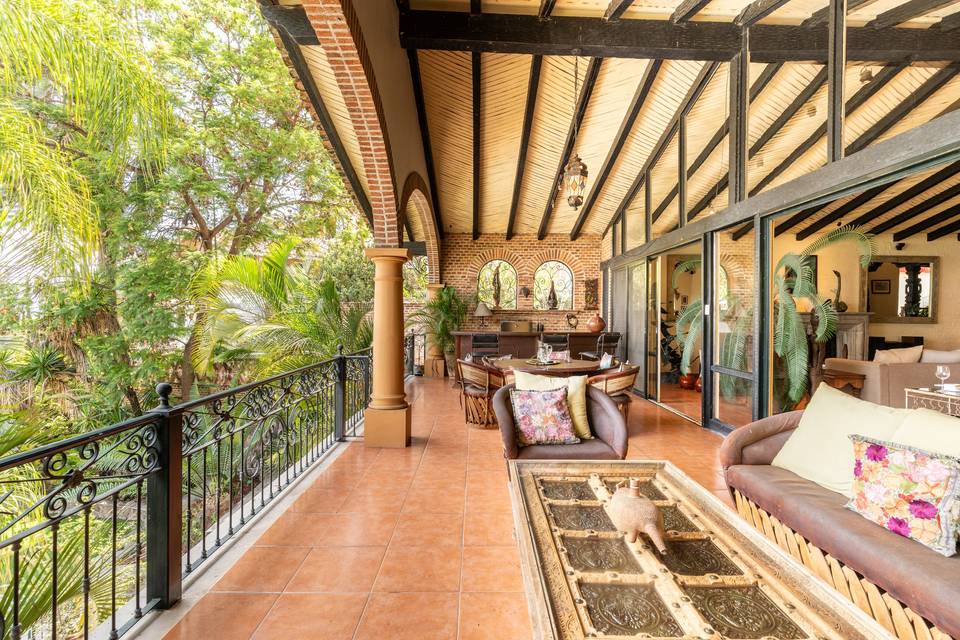 Terraza casa principal