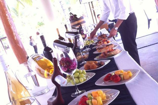 Mesas de degustación