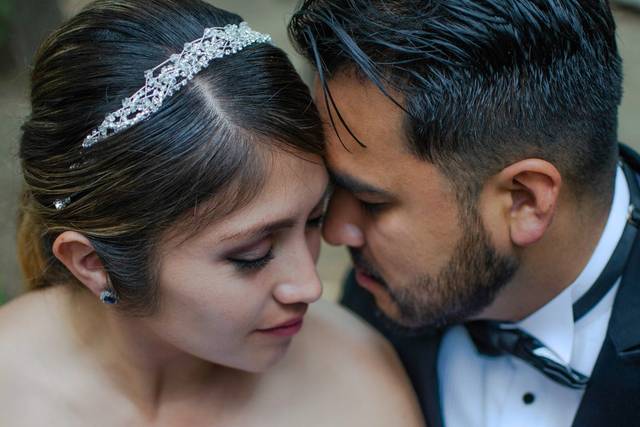 Acercamiento natural de novios