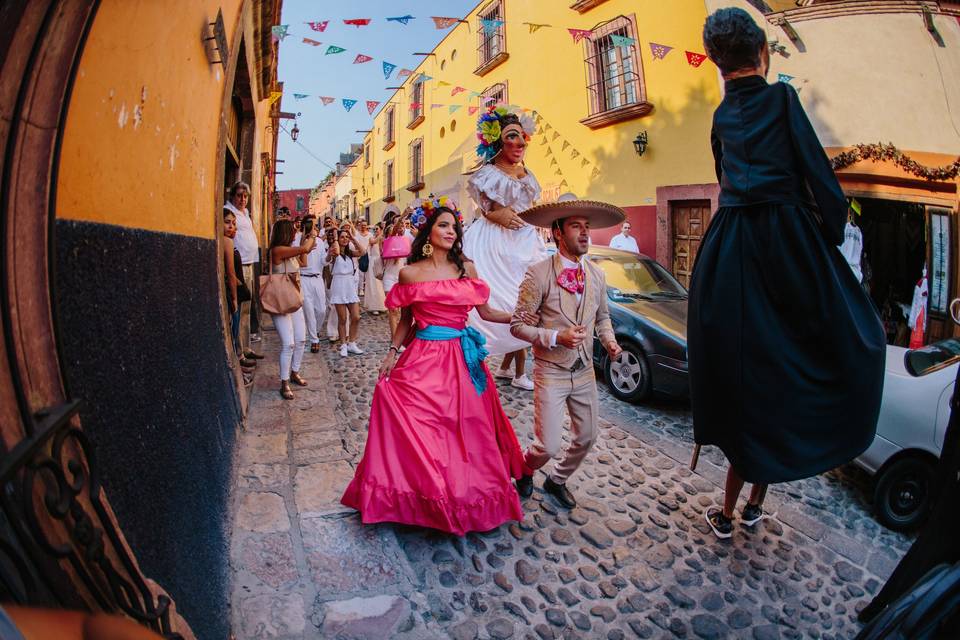 Callejoneada San Miguel