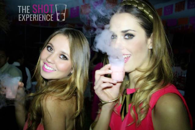 Smoking shot experience