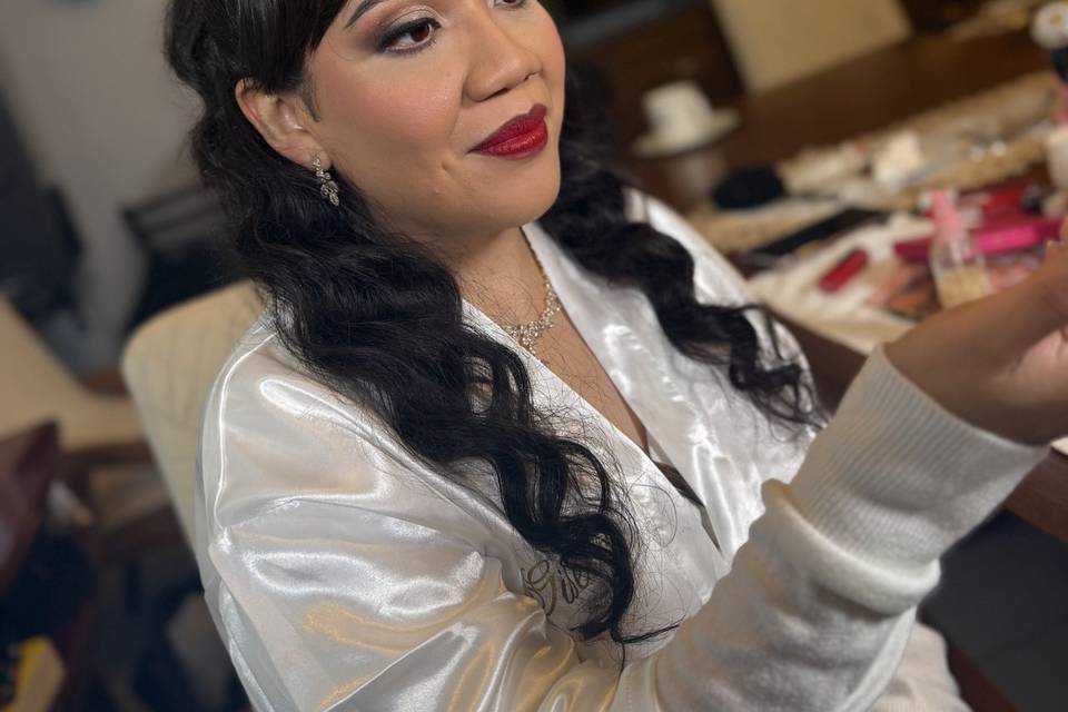 Maquillaje luxury bride