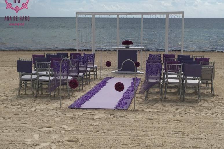 Capilla en la playa Cancún