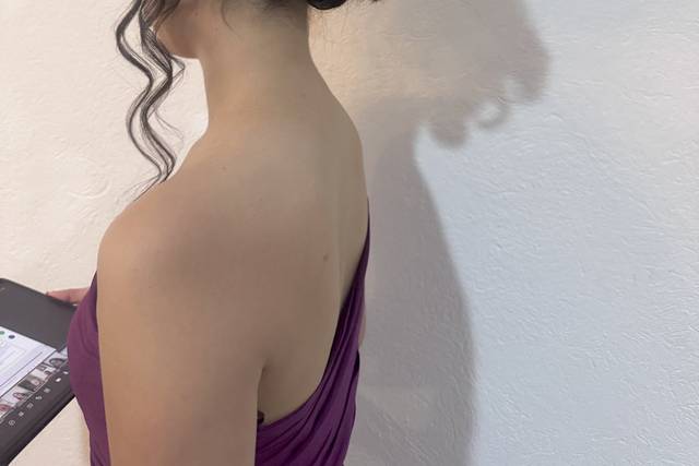 Peinado recogido elegante