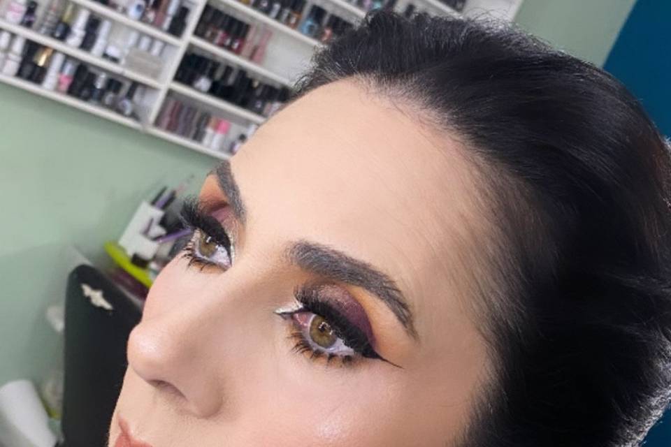 Social glam para piel madura