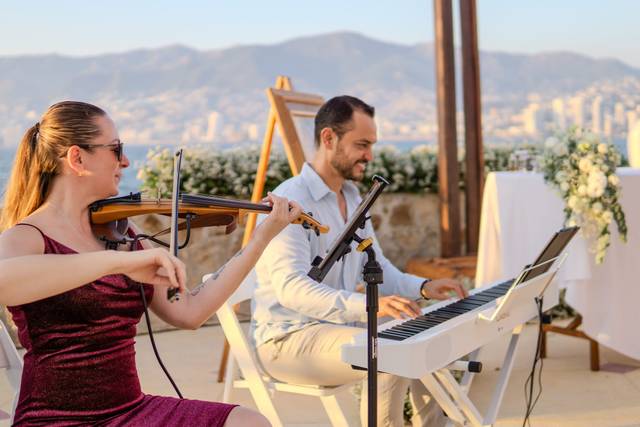 Violín en vivo para boda