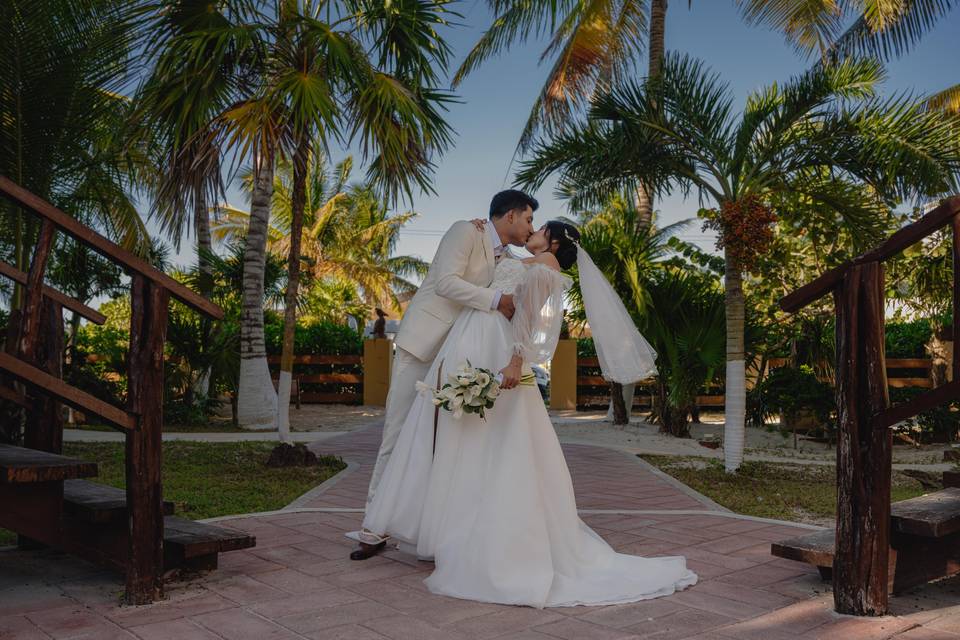Boda en la playa