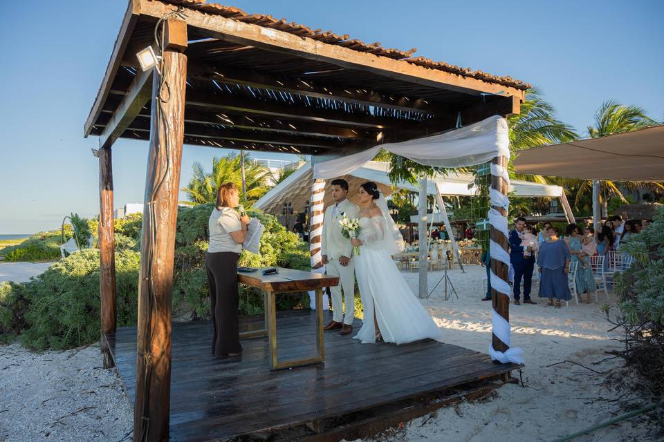 Boda civil