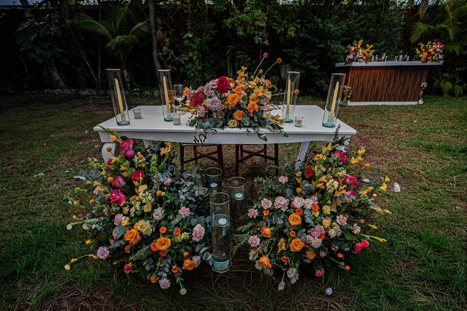 Mesa de novios