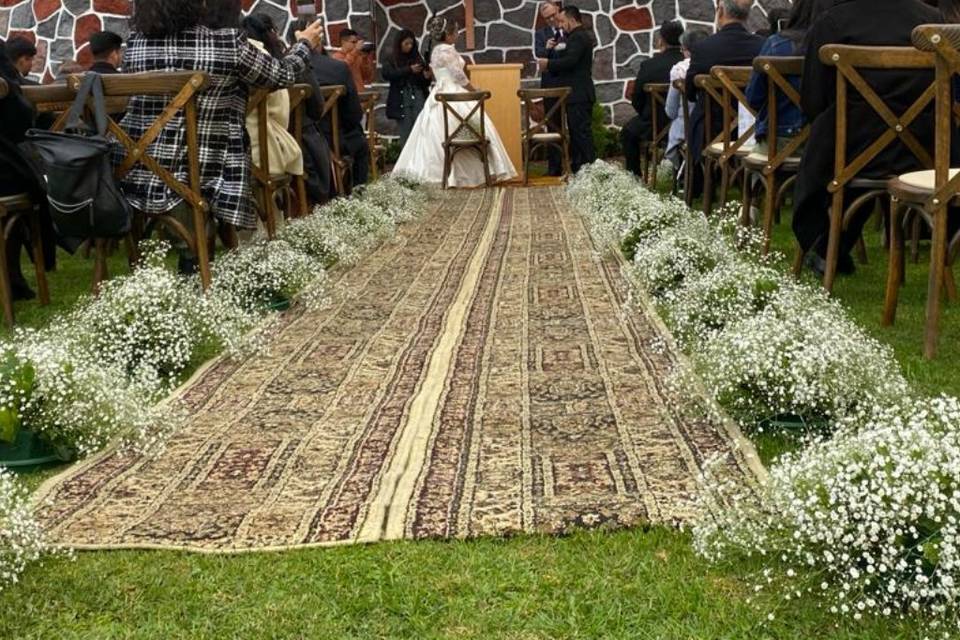 Boda en jardín