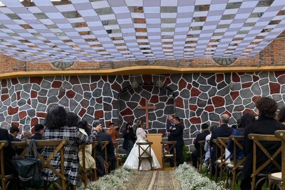 Boda en jardín