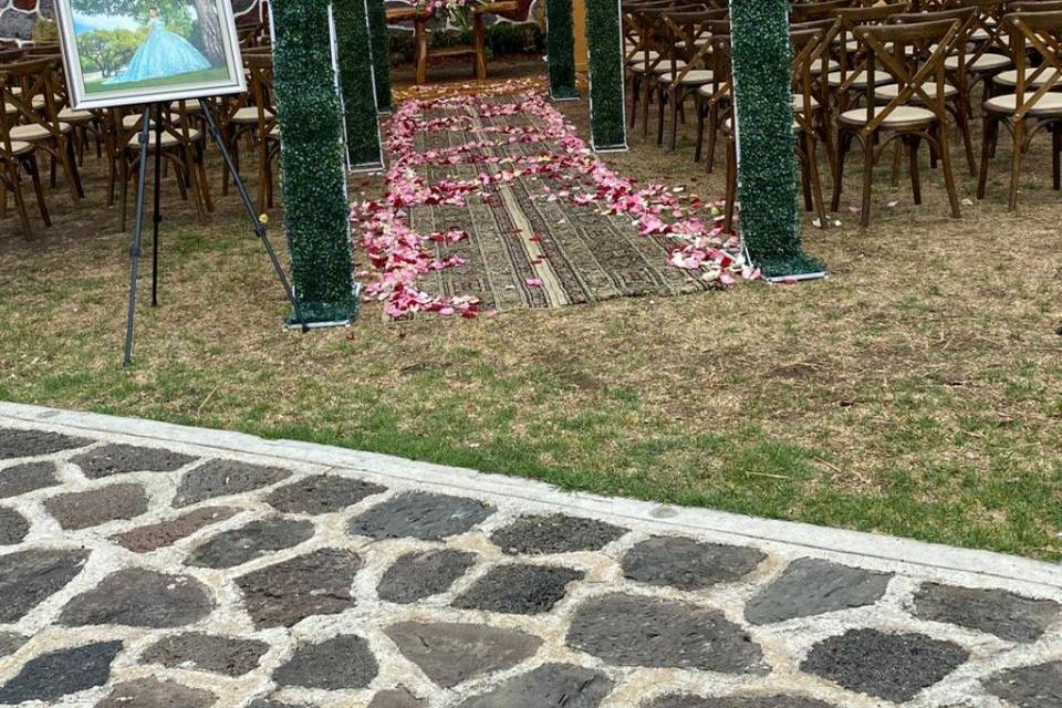 Presentación jardín XV años