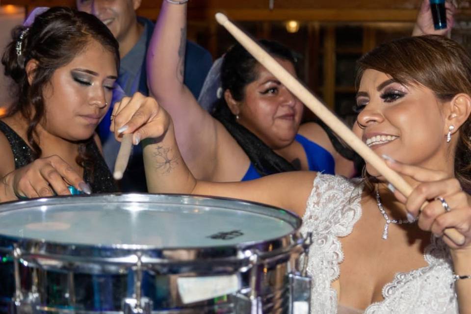 Batucada con novios