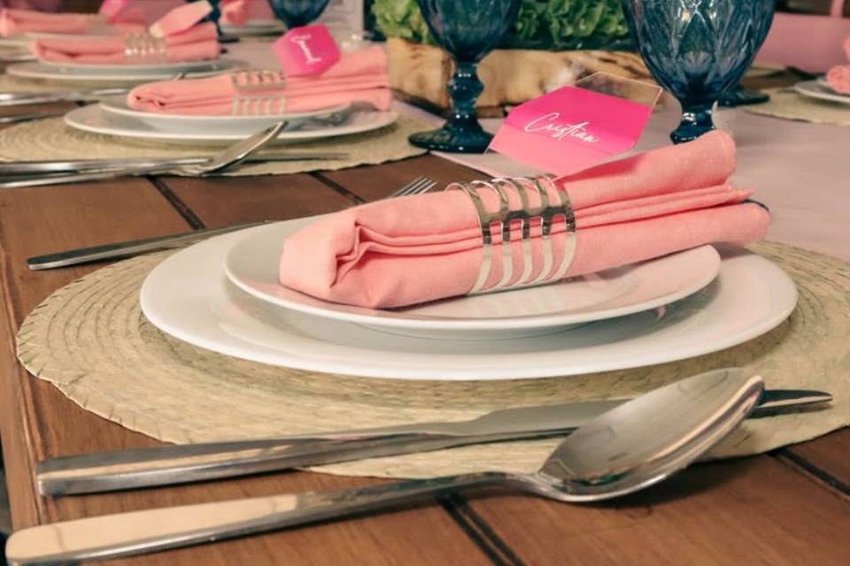 Montaje rosa