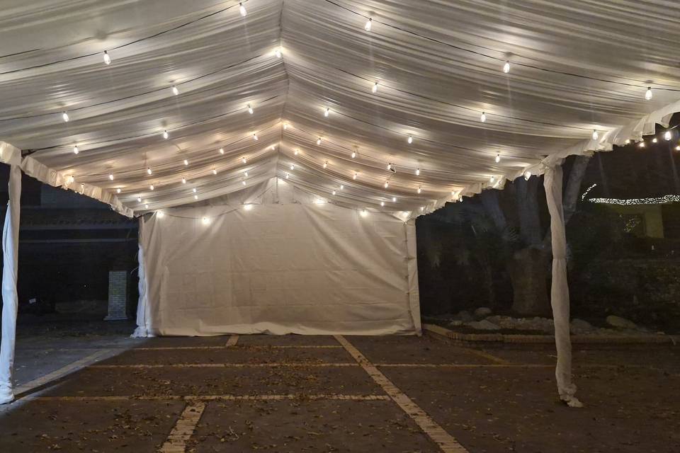 Toldo Petit 6×12 m con cielo b