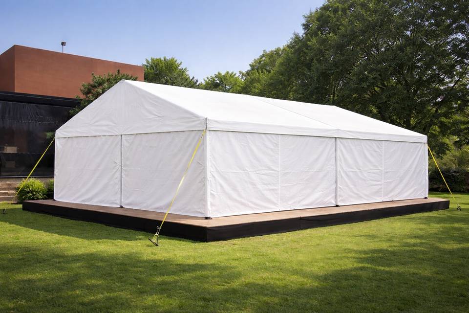 Toldo Petit 6x12m con cortinas