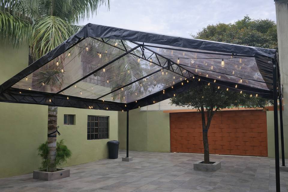 Carpa Petit 6×6 m transp