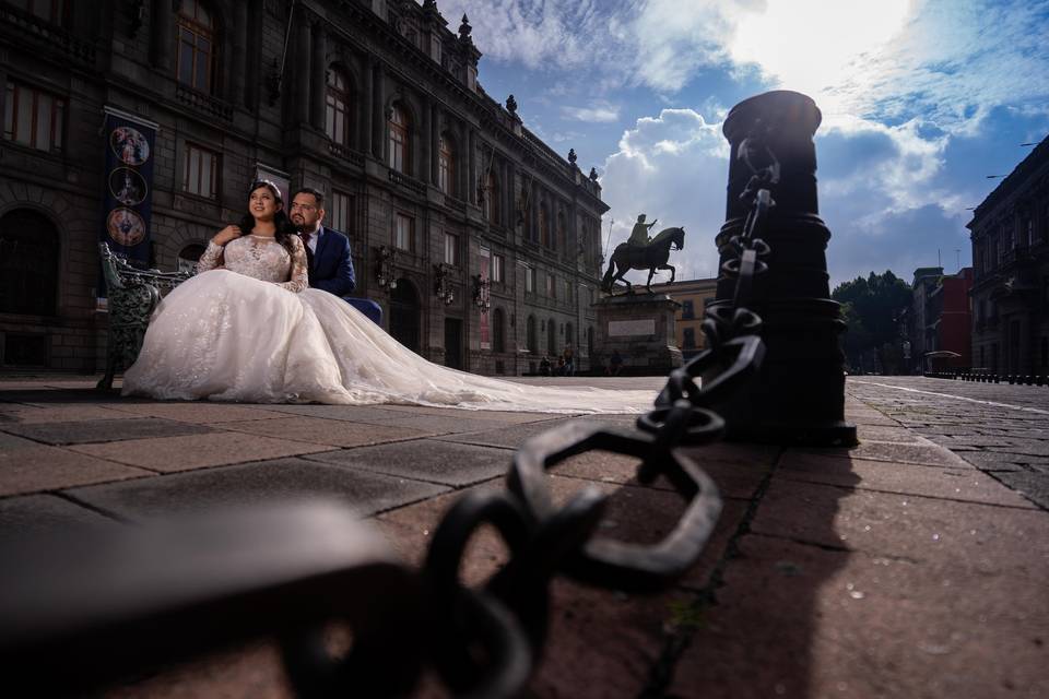 Trash the dress