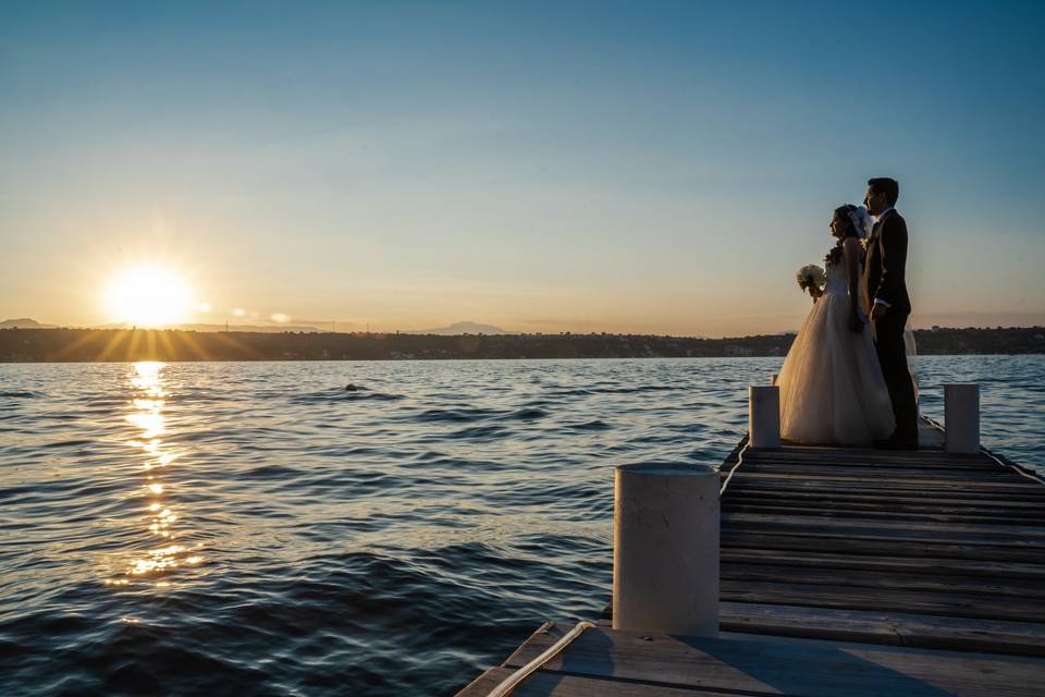 Atardecer en la velas