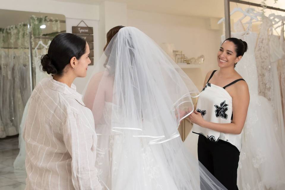 Asesora de imagen nupcial